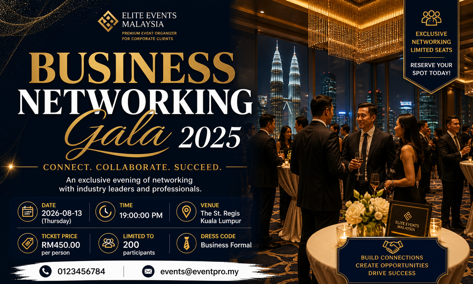 Business Networking Gala 2025 Banner